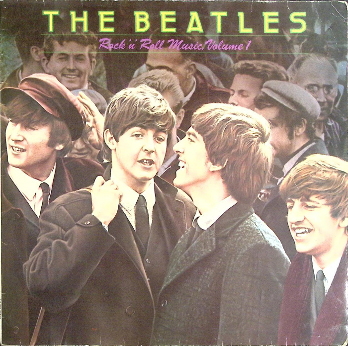 Пластинка виниловая &quot;Beatles. Rock and Roll music (1)&quot; Parlophone 300 мм. (сост. на фото)